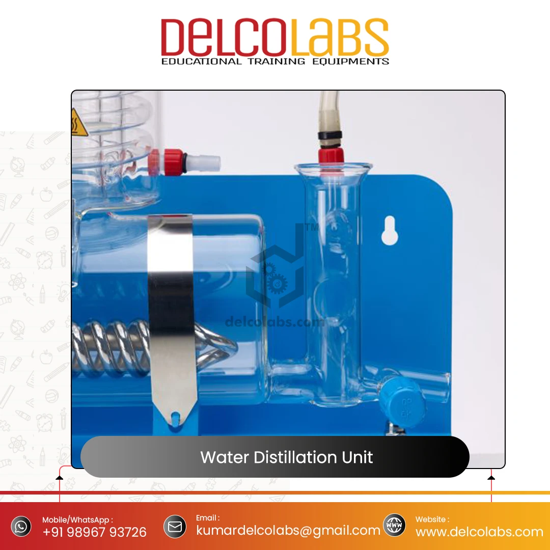 Chemistry Laboratory Supply Educational Equipment Laboratory Use Water Distillation Unit for School and Collage Laboratory Use