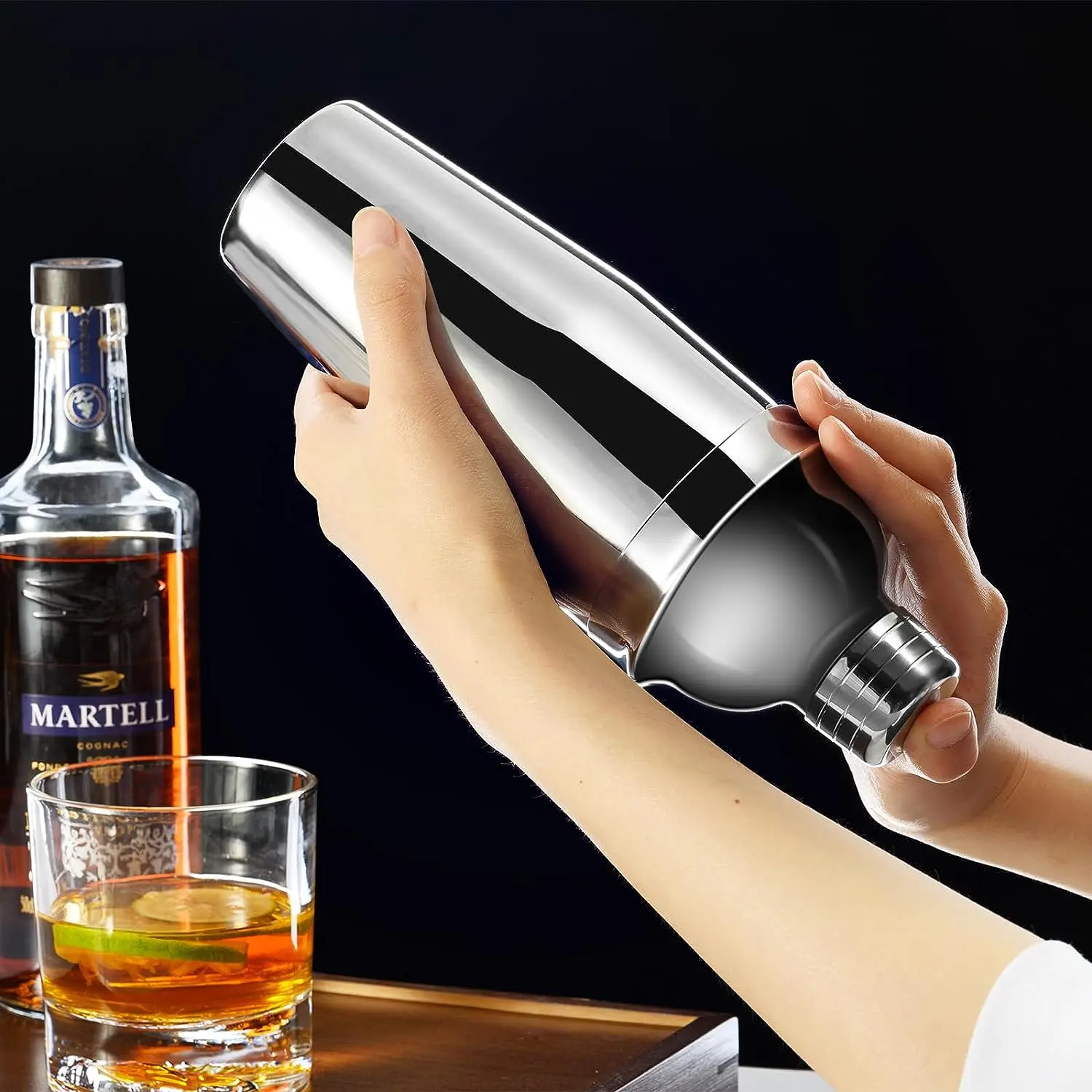 Customized Color Logo 100% High Quality Stainless Steel Cocktail Mocktail Mojito Drink Mixer Shaker Wholesale Prices Available