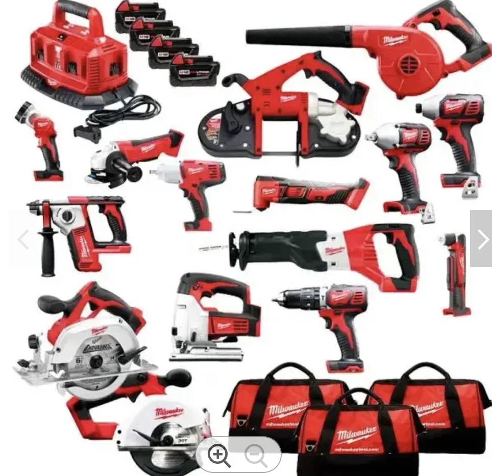 ORDER Best Newly Milwaukees 2695 15 M 18 Combo 15 Pieces tool Kit & Power Tools / Cordless Drill