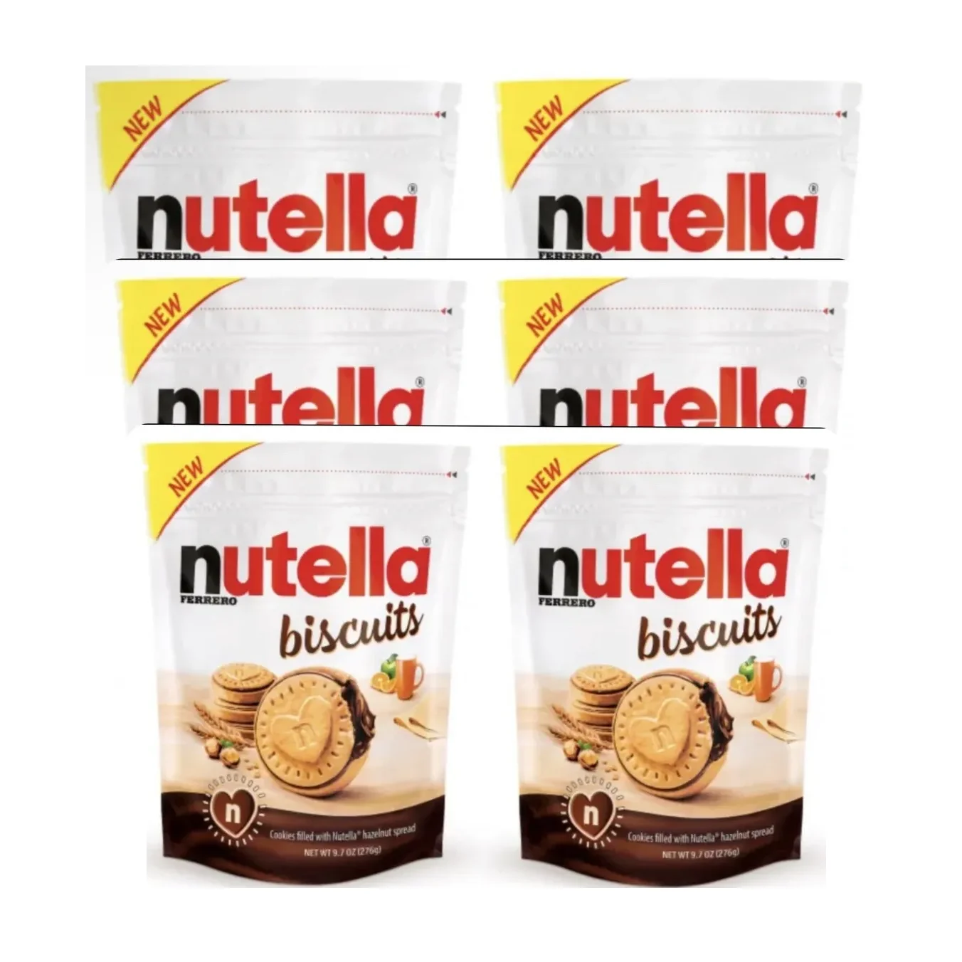 Wholesale Price Ferrero Nutella Biscuits 304 g