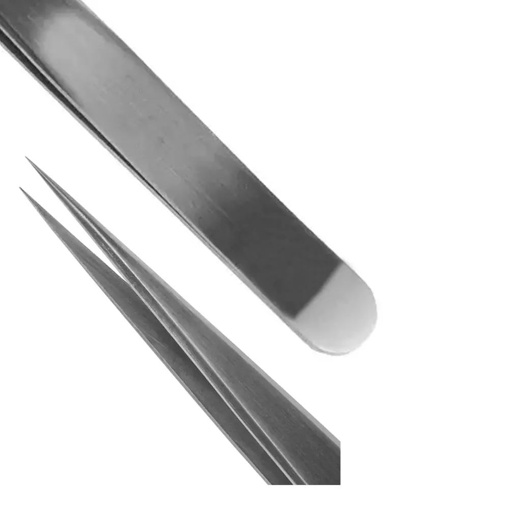 Free Custom Logo Volume Lash Tweezers 90 Degree Private Label Eyebrow Tweezers Fiber Tip Eyelash Extension Eyelash Lash Tweezers