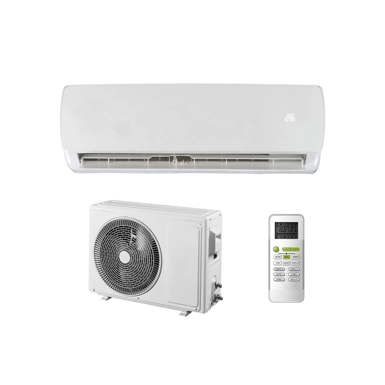 Innovative 24000btu R22 Split Air Conditioner AC for Home or Hotel with Cooling and Heating New Innovation