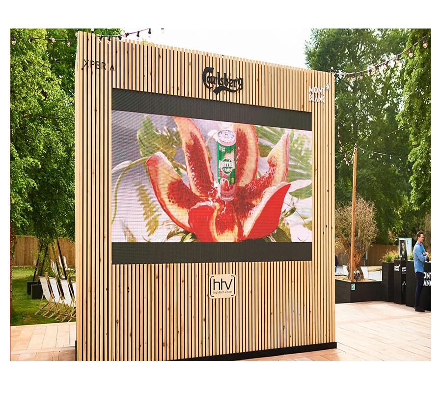 High Resolution Easy Installation Advertising Billboards Front Access Maintenance Outdoor LED Screen