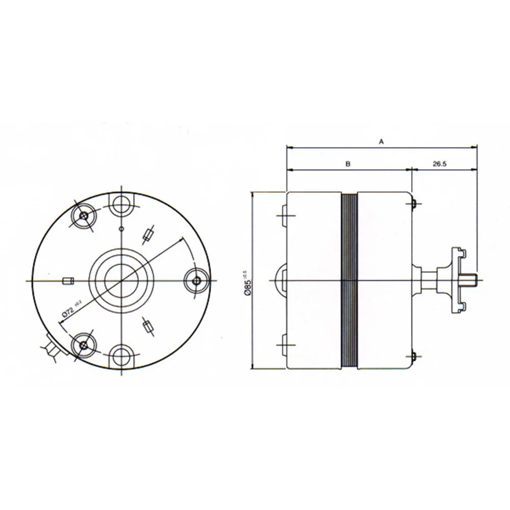 [ROBOTECH]Highest Quality and Excellent Overall Performance AC Motor induction motor shaded pole type made in Korea RM-26A