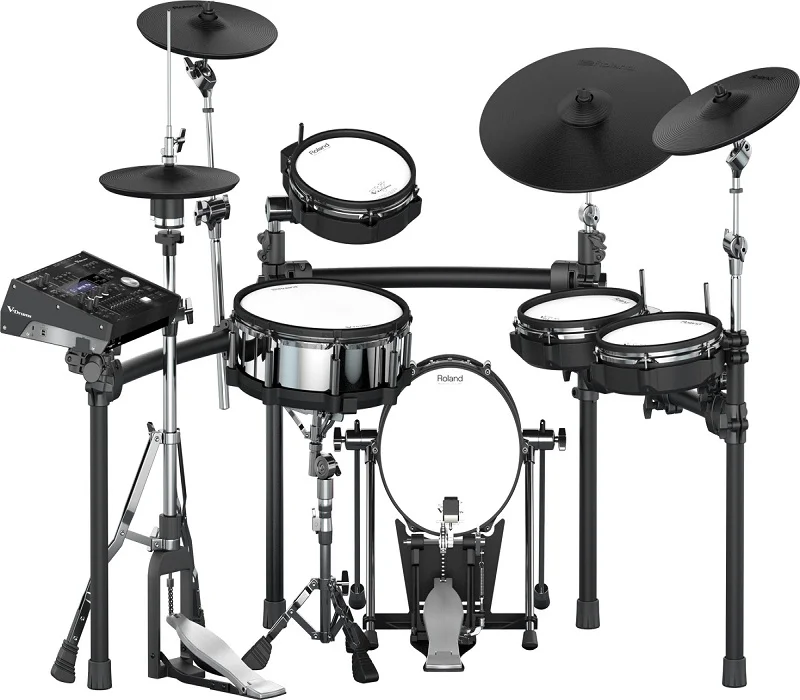 High Quality TD-50KV V-Drum Set E-Drum Set with Rack, KD-140 Kick Pad