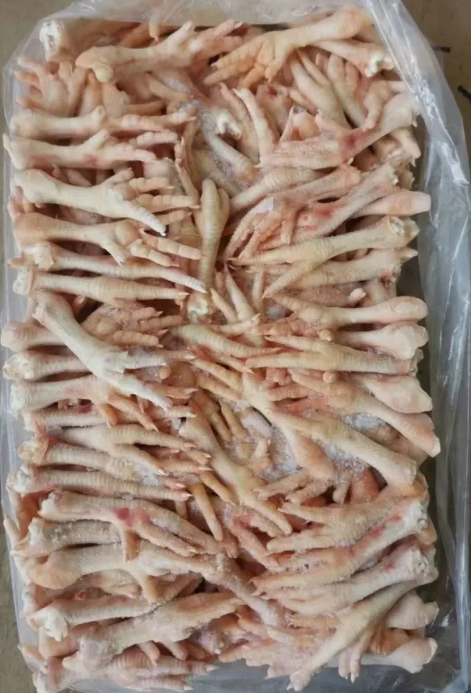 Bulk Brazil Frozen Chicken Feet / Chicken Paws For Sale