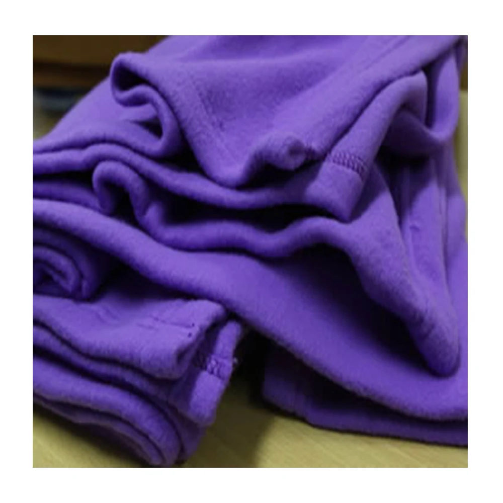High Quality 100% Polyester Polar Fleece Plush Fabric for Blanket Winter Jackets and Coats