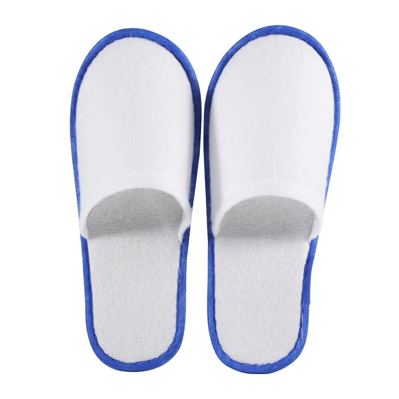 Cheap Wholesale Custom Disposable Hotel Indoor Home Guest Slippers Bathroom SPA Slipper