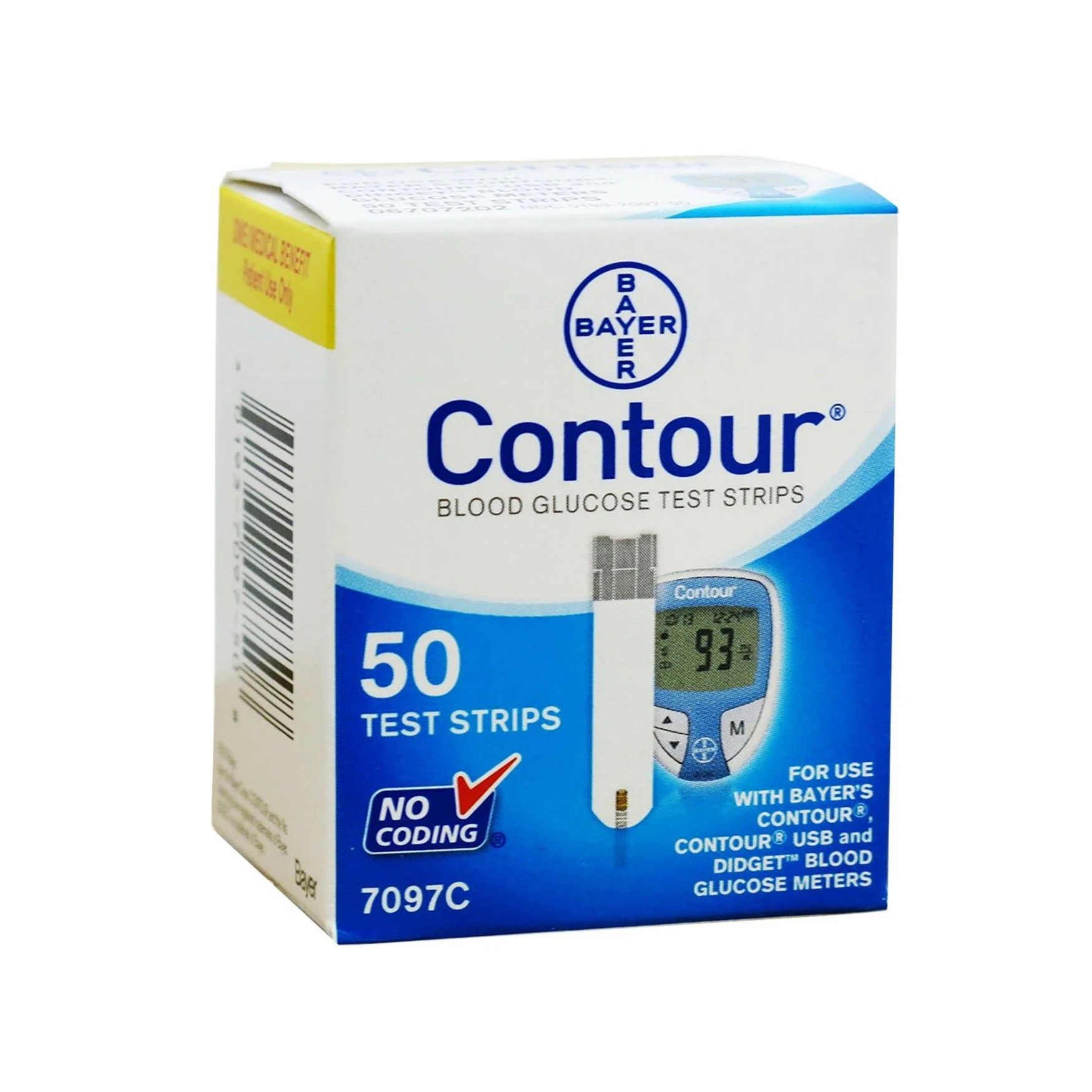 High Quality Bayer Contour Test Strip Active Blood Glucose Test Strips Check Diabetic Glucose Test Strip