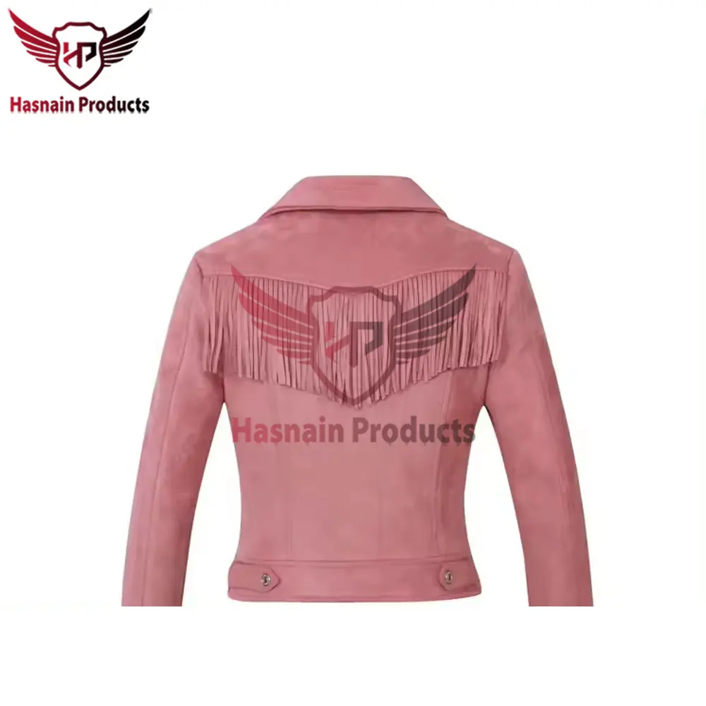 Custom Design High Quality Bulk Cheap Sheepskin Suede Winter Women Leather Jacket | Latest Hot Selling Fashion Suede Leather