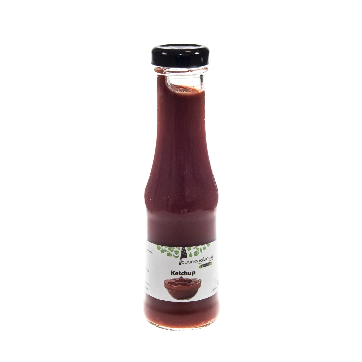 Ketchup ORGANIC 350g Italian Double Tomato Concentrate Sauce Made from Organically Farmed Ingredients