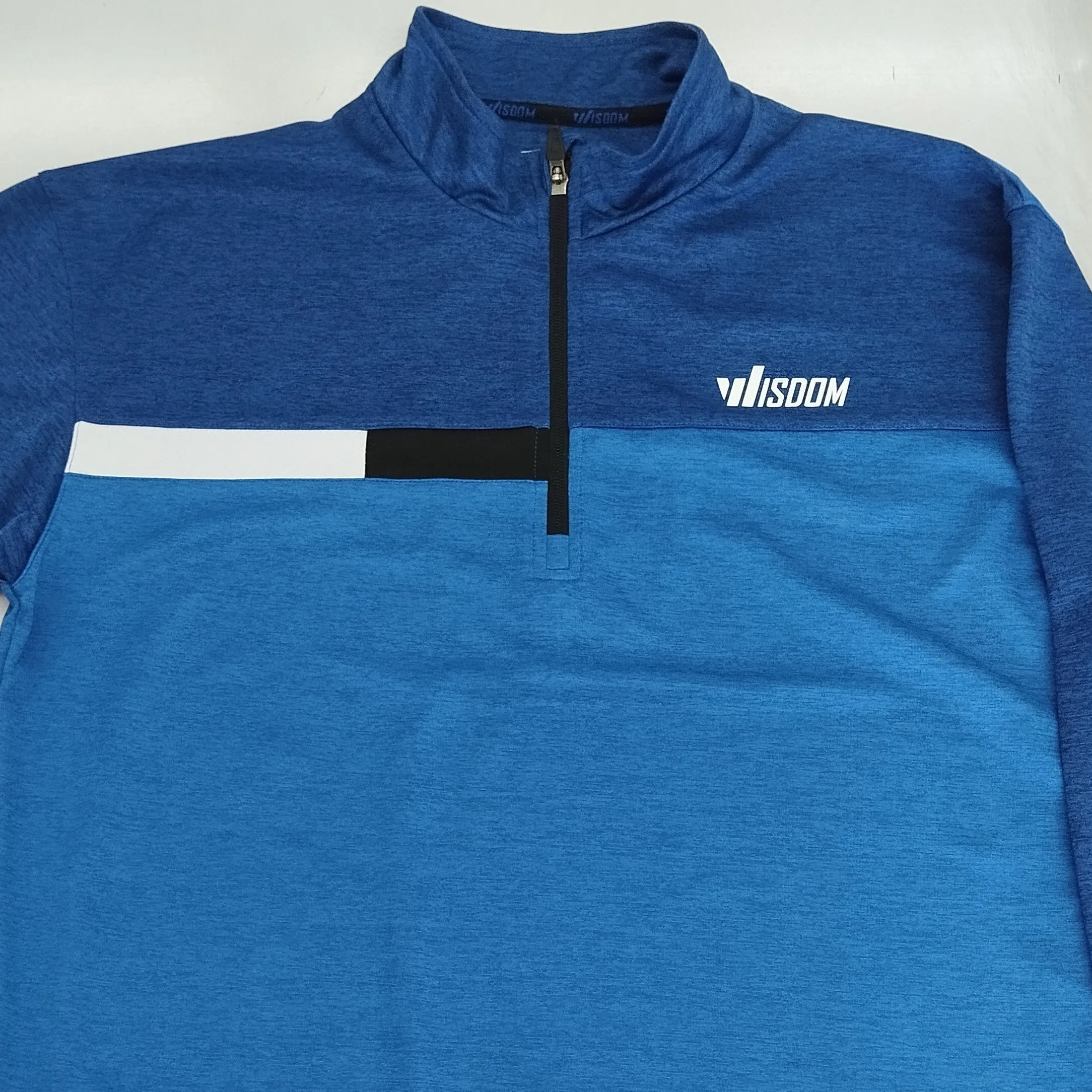 Wholesale Custom Logo Design Half Zip Top Sweatshirt New Design Long OEM Plain Print Sport Training Running Oversized Fabric