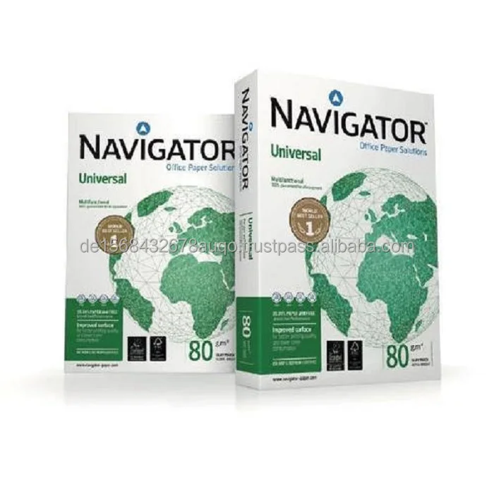 A4 copy paper 80 gsm Paper A4 80 gsm 500 sheets Navigator Photocopy Printer machine A4 Paper Office Supplies