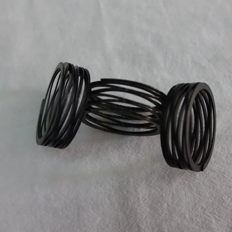17-7PH Carbon/ Stainless Steel Multiturn Wave Spring Compression Load Type Spiral Flat Style for Hardware Auto Cars
