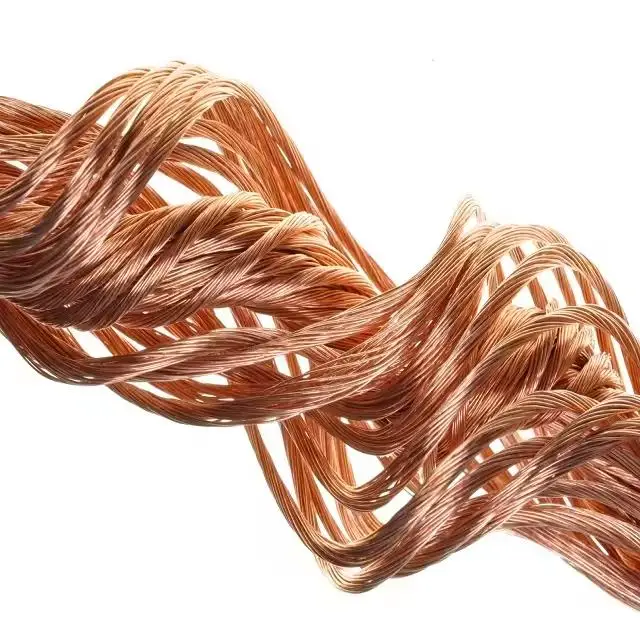 Wholesale Best Quality pure millbery copper Copper Wire Scrap /Cooper Ingot /Scrap Copper Price