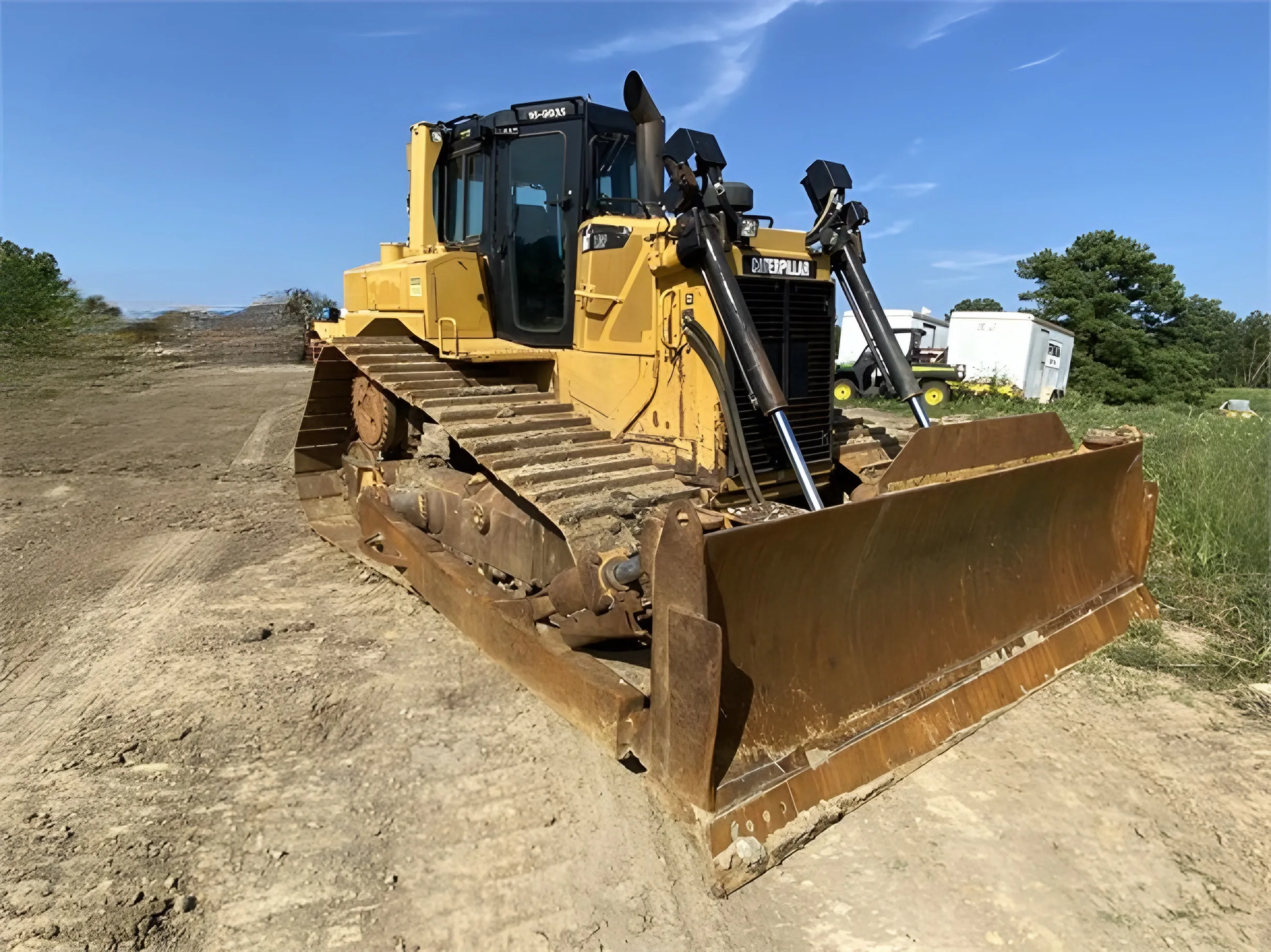 2012 бульдозер CATERPILLAR D6T LGP Caterpillar CAT dozer серии D second hand для продажи хорошая производительность