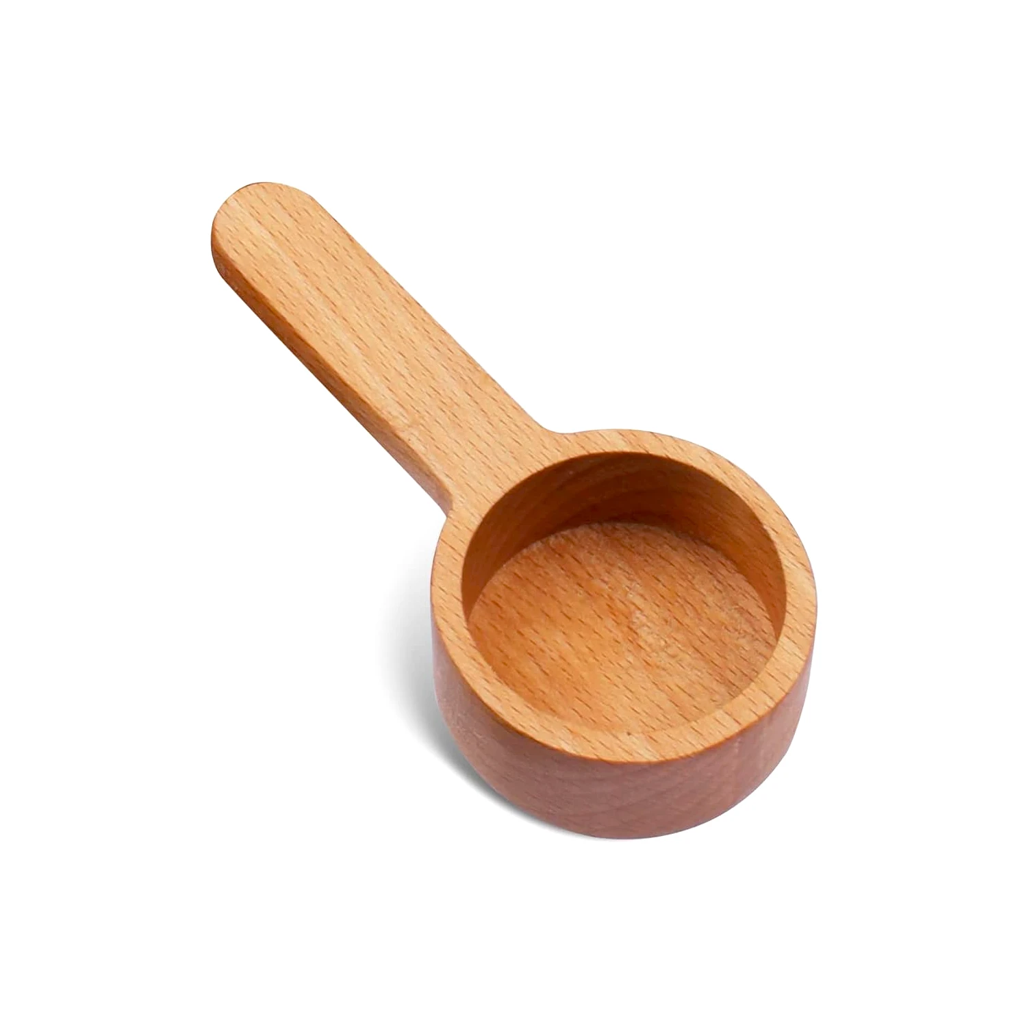 Small Hand Carved Wooden Coffee or Tea Scoop Wooden Scoops For Candy Bath Salt Mini Wood Scoop