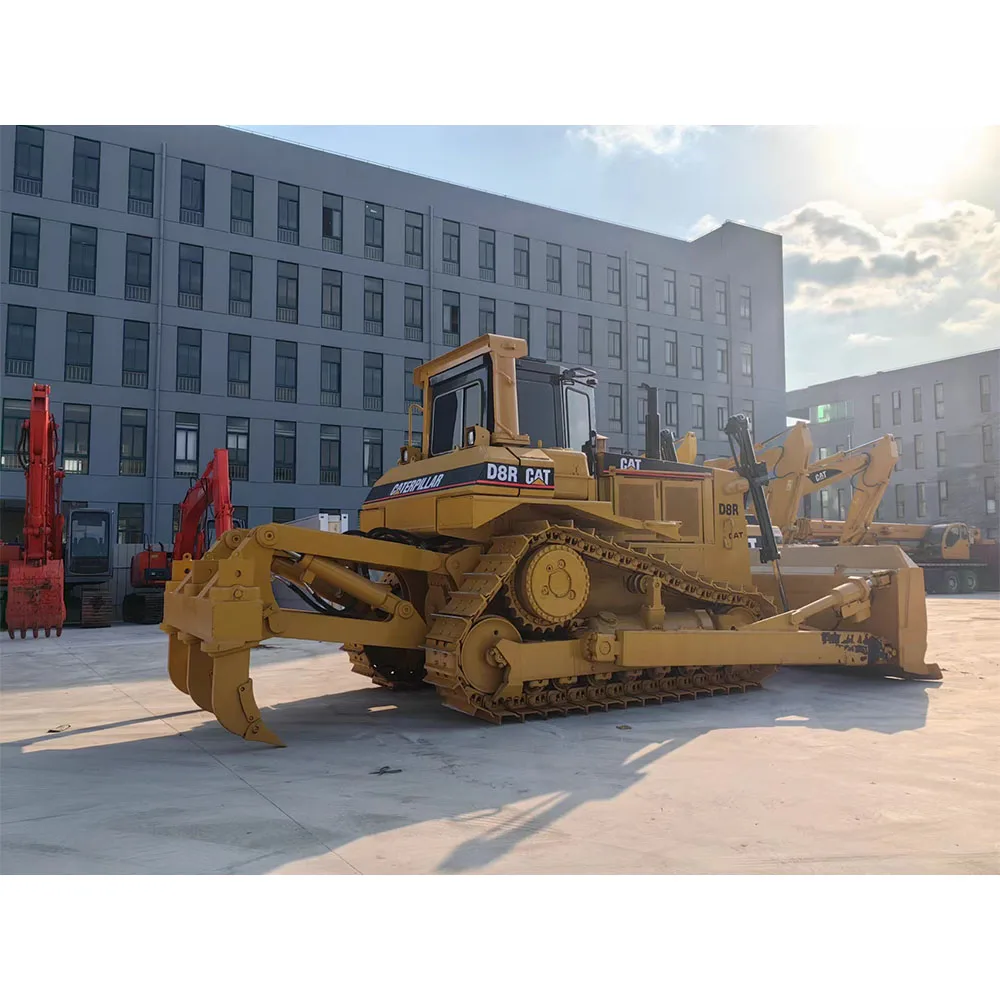 Гусеничный бульдозер second-hand Caterpillar D8R CAT тракторный в хорошем состоянии для продажи