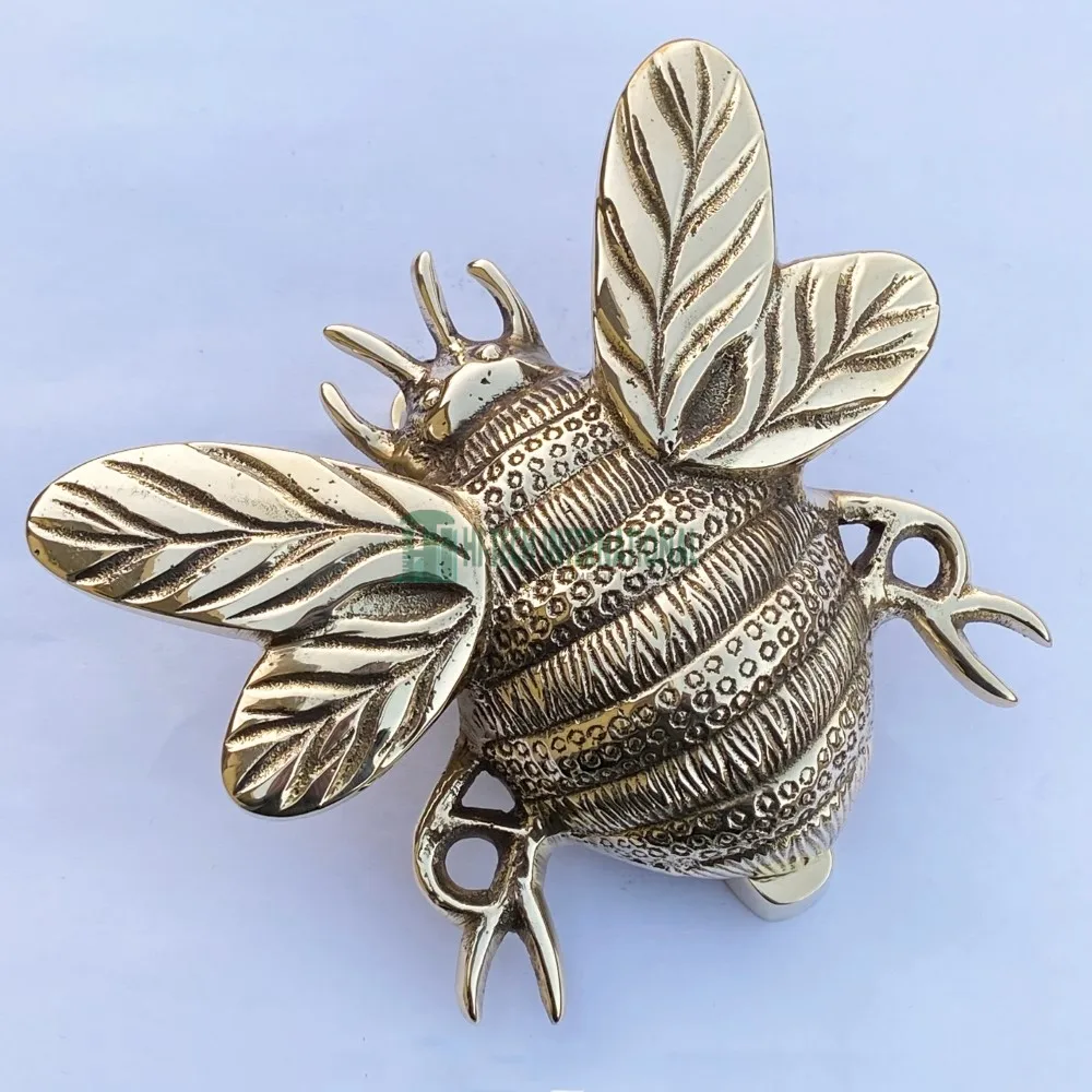 Bee Door Knocker Handmade High Quality Door Hardware Wholesale Bulk India Manufacturer Animal Door Knocker