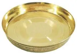 Wedding banquet restaurant table decoration gold charge plate