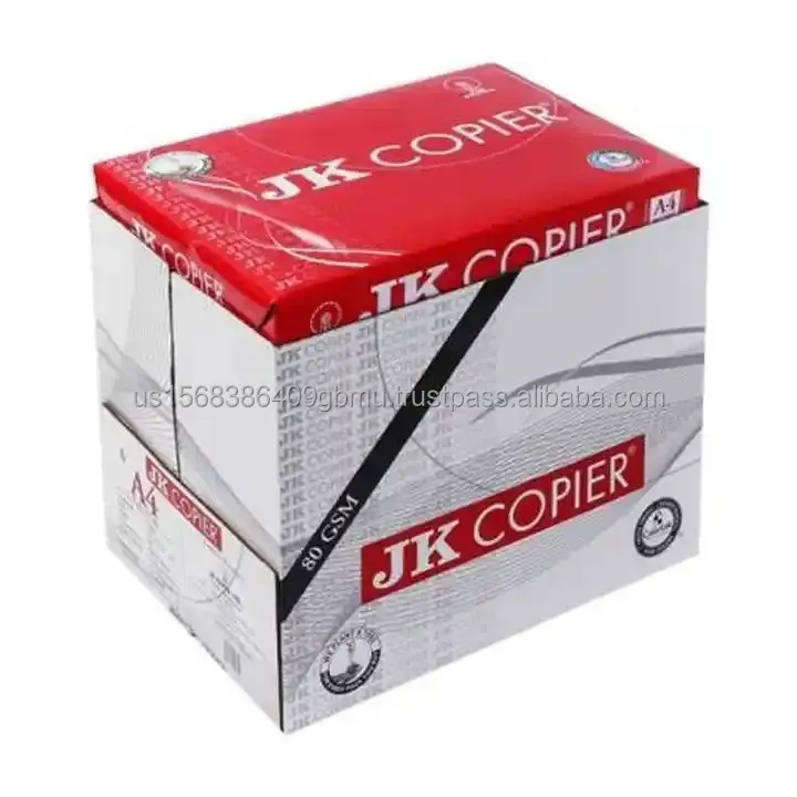 JK Copier Paper / Paper One / Reflex / A4 Copy Paper 80gsm/ 75gsm / 70gsm Hot Sales