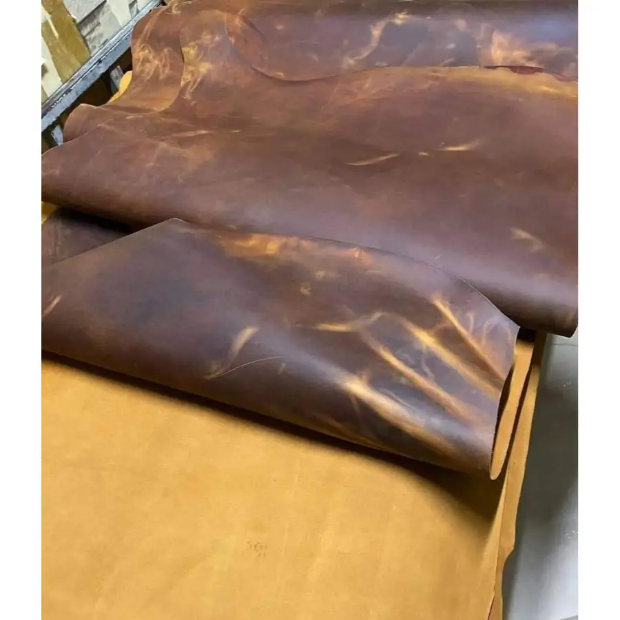 Wholesale Pure Leather Sheet 100% Genuine Quality Hot selling Real Cowhide Leather Customized Finished Leather Sheet