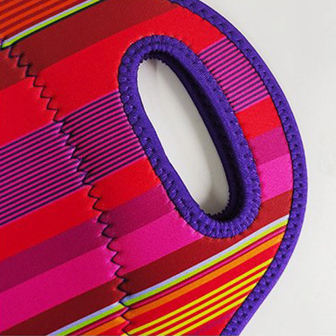 Sublimation picnic box food delivery bag custom simple neoprene lunch bags for office, school, outerdoor