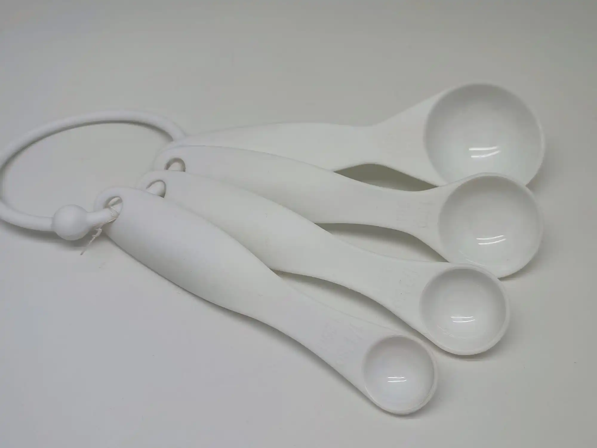 FOOD GRADE 4 pcs set Plastic Measuring Spoon 1.25,  2.5,  5 , & 15ml baking measures cups cooking utensil custom colors