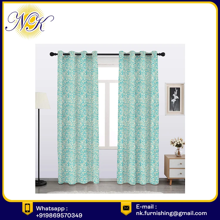 Customized Brand Modern Design Curtain Best Quality Curtains For Luxury Living Room Decoration