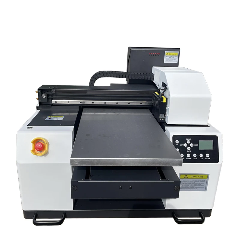 A3 UV Flatbed Printer Automatic Desktop UV Printer for Glass Bottle Wood Phone Case