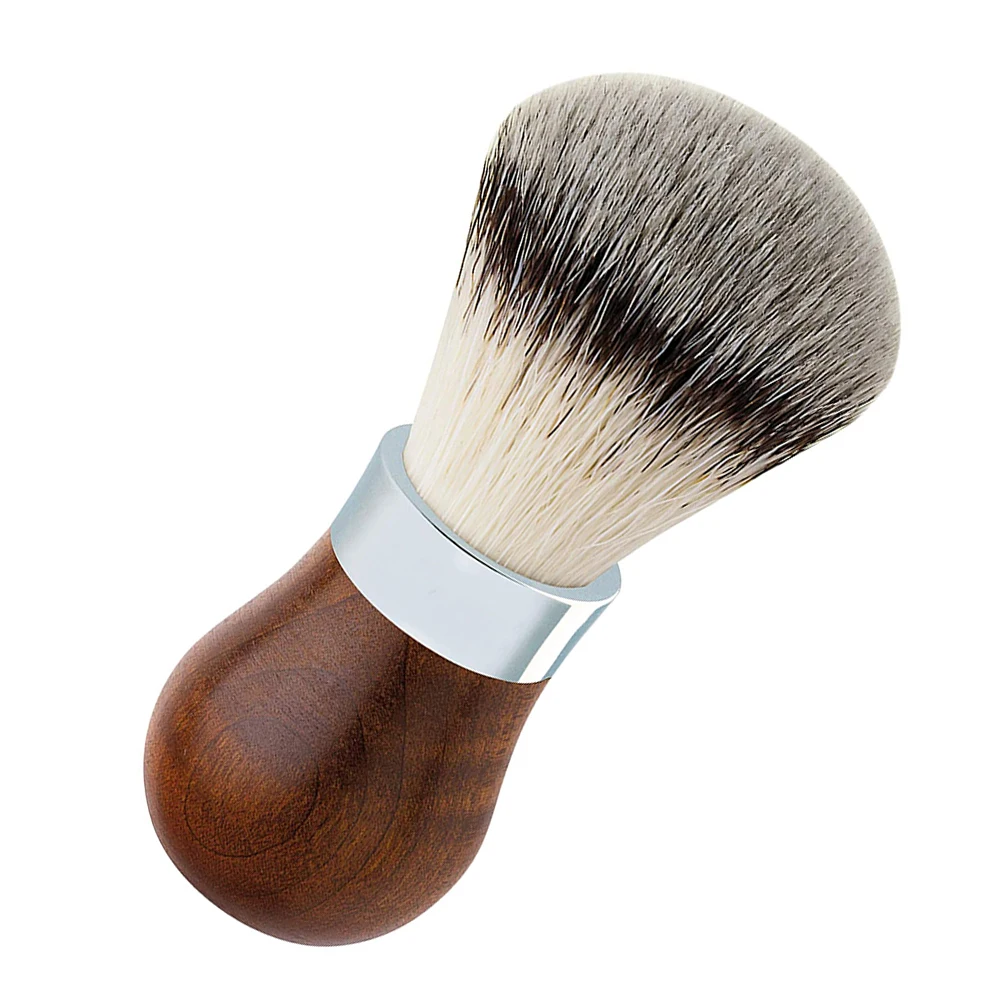 Wooden Handle Bristle Badger Hair Shaving Brush For Beard Bristle Beard Shaving Brush Hair Boar Beard Shaving Brush