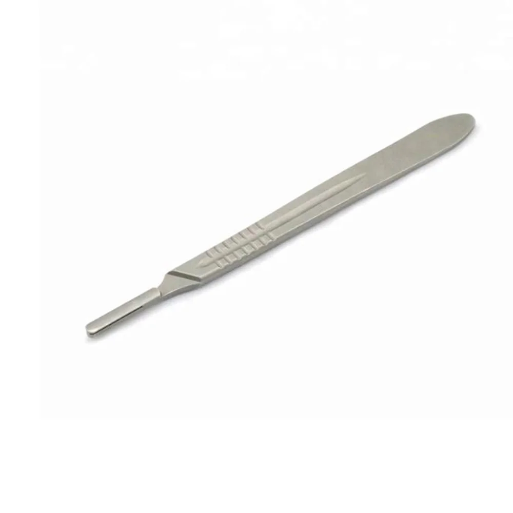 High-Quality Scalpel Handle No.3 with Surgical Stainless Steel Blades for Medical Surgery Surgical Instruments