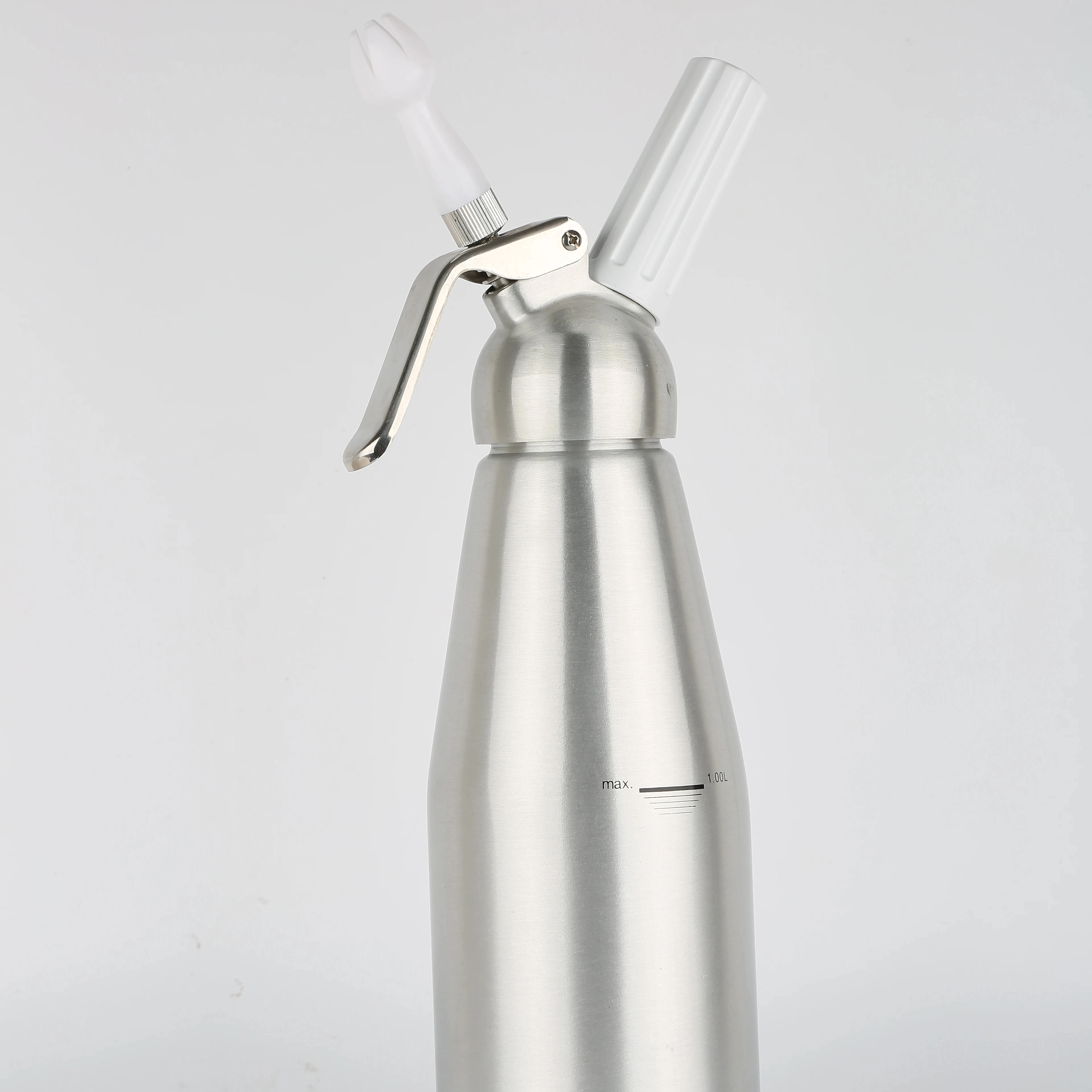 1L Aluminum Whip Cream Foamer Gun Coffee Dessert Fresh Cream Whipper Butter Dispenser Cake Cream Whipper