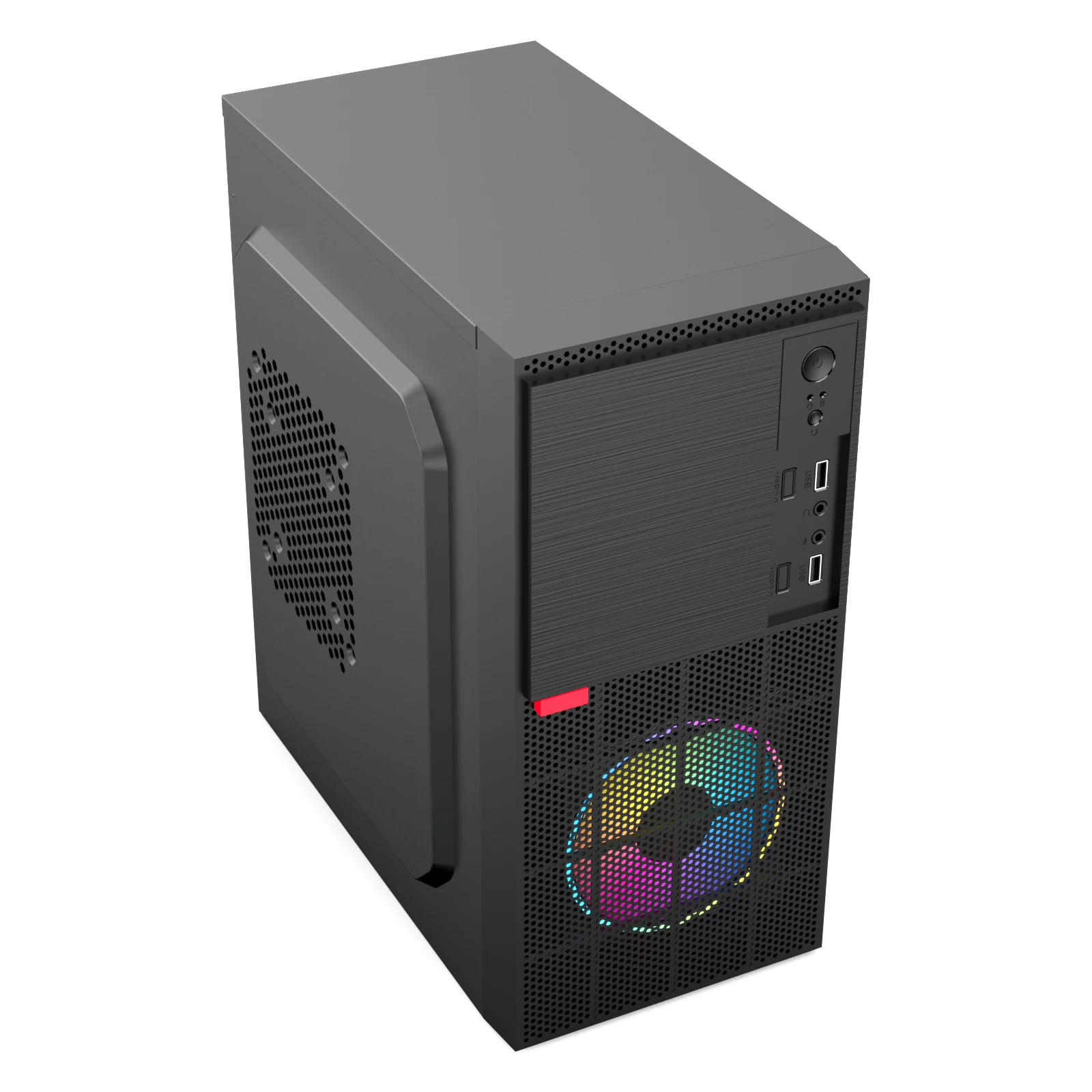 Cheap Custom Micro Atx PC Mini Desktop PC Gaming Computer Case Para PC Game Casin Casing Cabinet