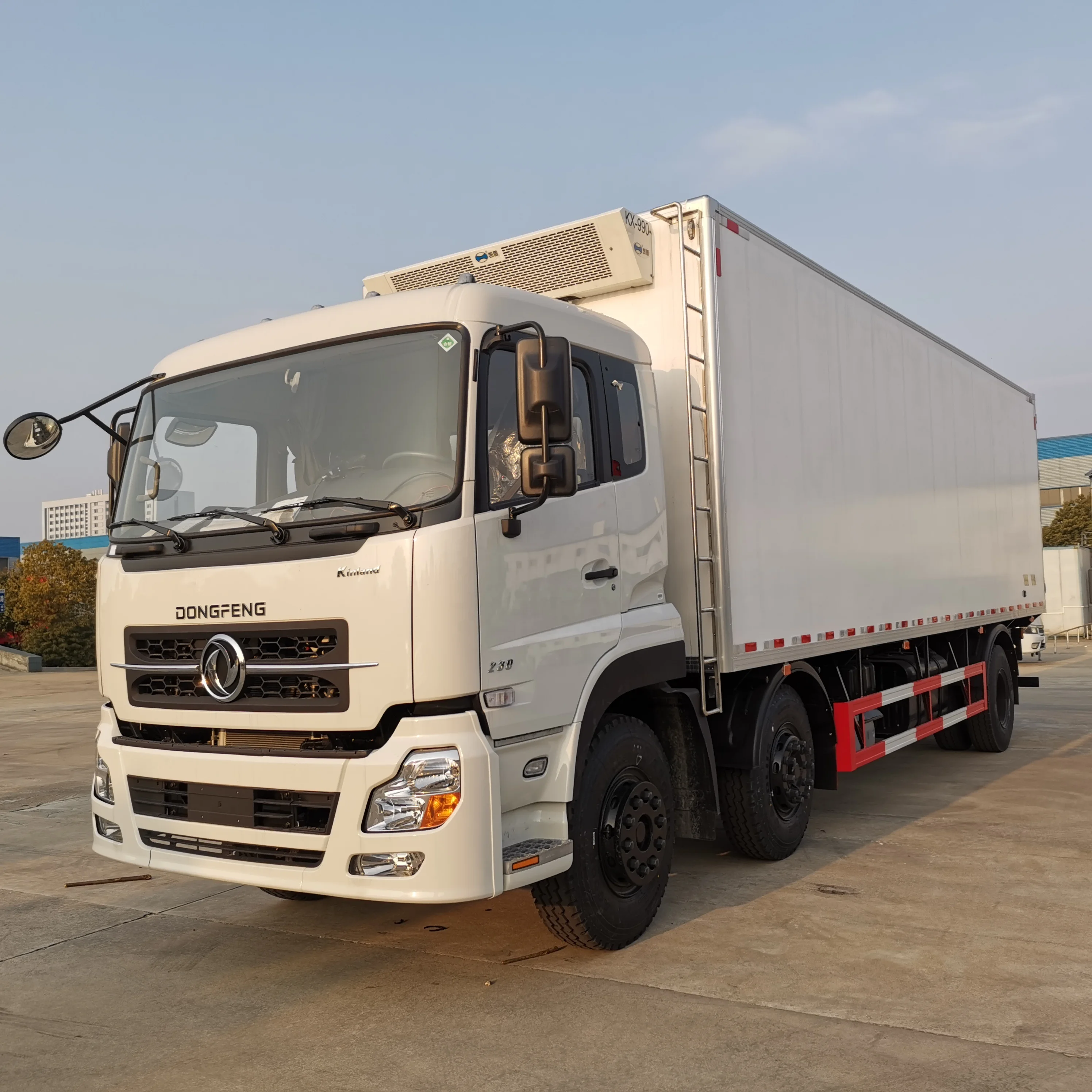 Высококачественный фургон-рефрижератор Dongfeng грузовик 20 тонн 6x2 грузовики для замороженной