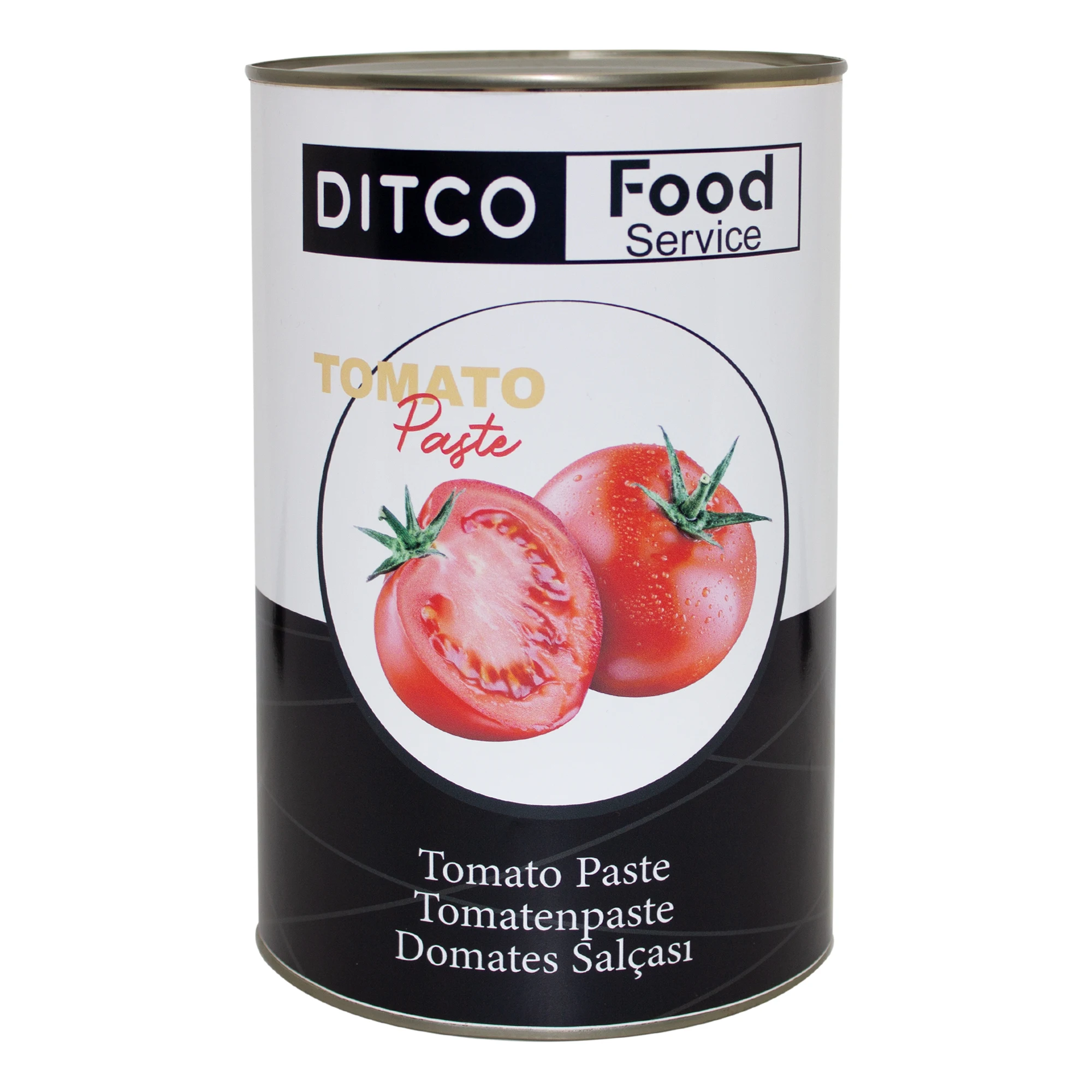 Tomato Paste Triple Concentrate 36-38 Brix 5 / 1 Can 4500 gr High Quality Production Customization Available Made In Turkey