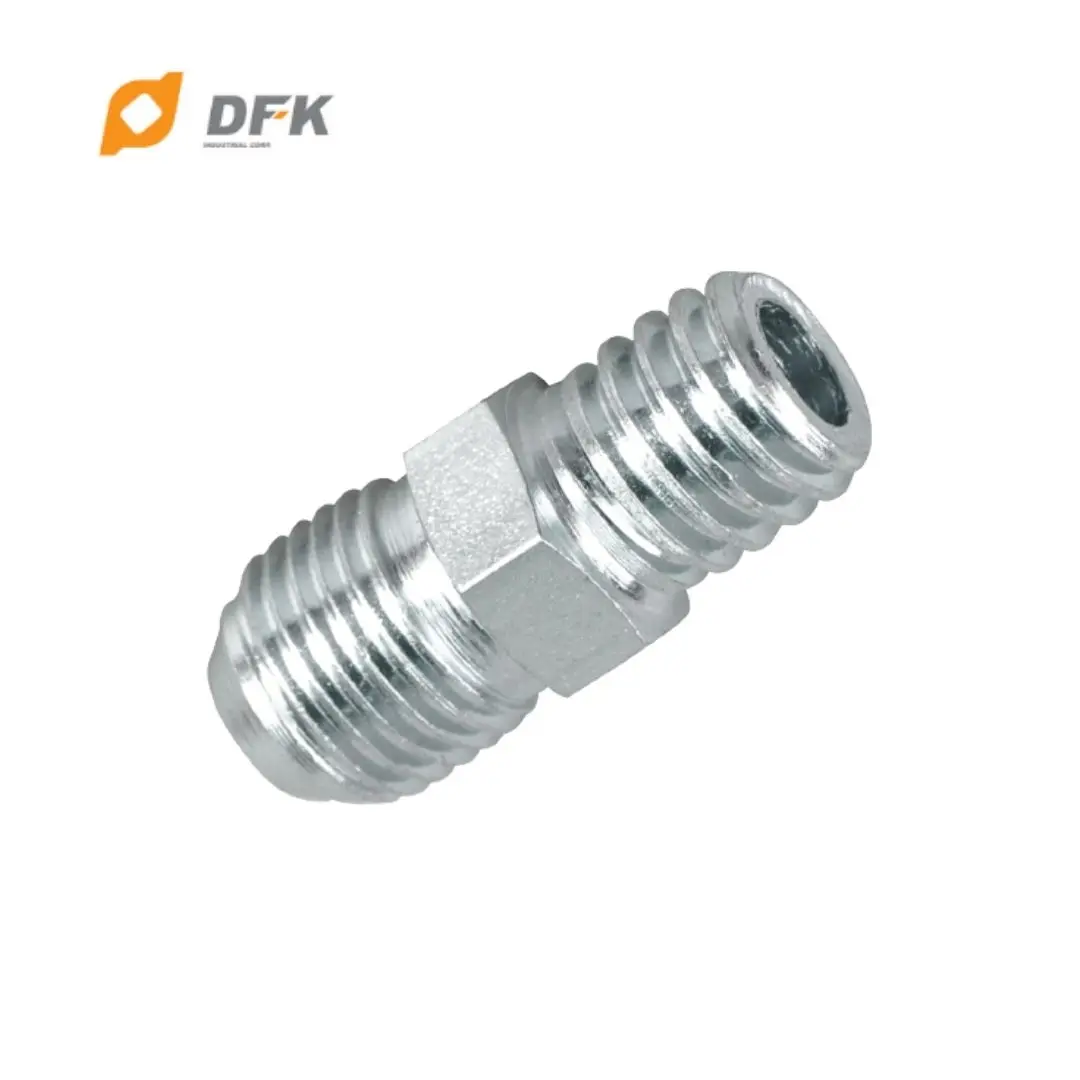 Industrial Male UNC Male JIC 37 Degree Connector