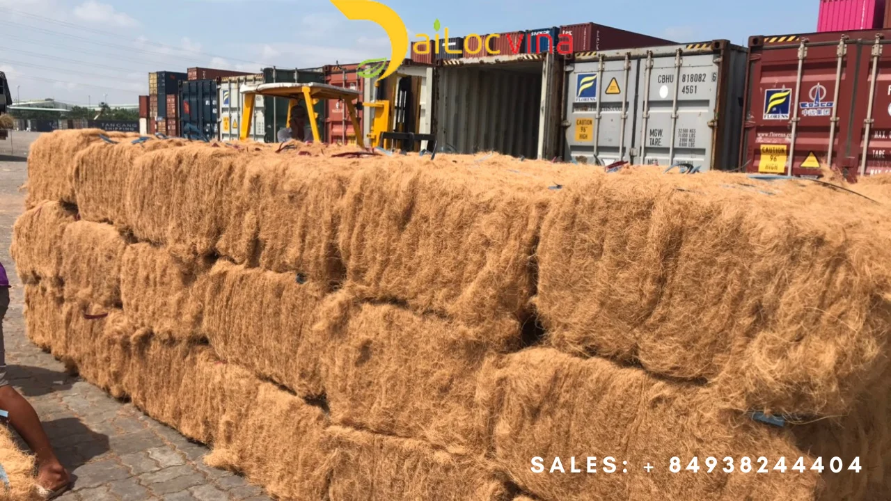 Эрозионная сетка Coir из кокосового волокна экспортируется на корейский