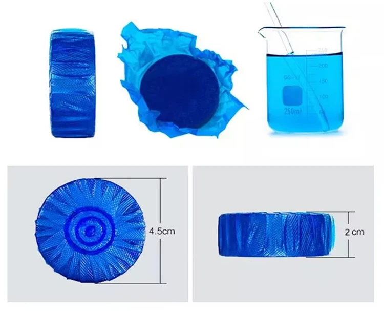 OEM Wholesale Effervescent Toilet Bowl Cleaner Block Foaming Detergent Powder Detergent Automatic Toilet Tank Cleaner