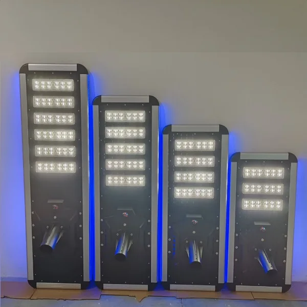 200W Outdoor Solar LED Street Light Integrated Street Light for Road and Garden Use with Radar Sensor Motion PIR Sensor