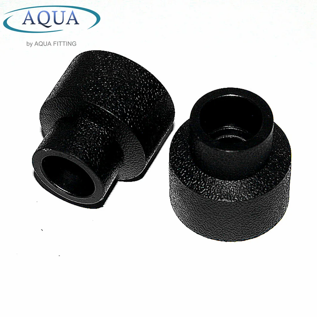 HDPE PE100 PE Pipe Fitting Reducing for Water Supply Pn16