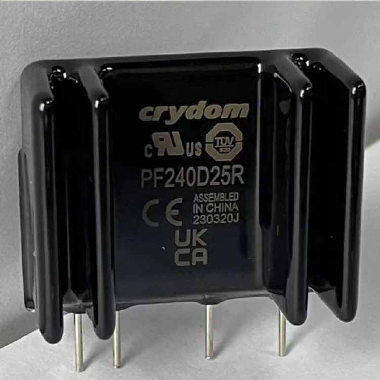 Crydom solid state relay PF240D25R Sensata random turn on PCB SIP DC control AC output SSR