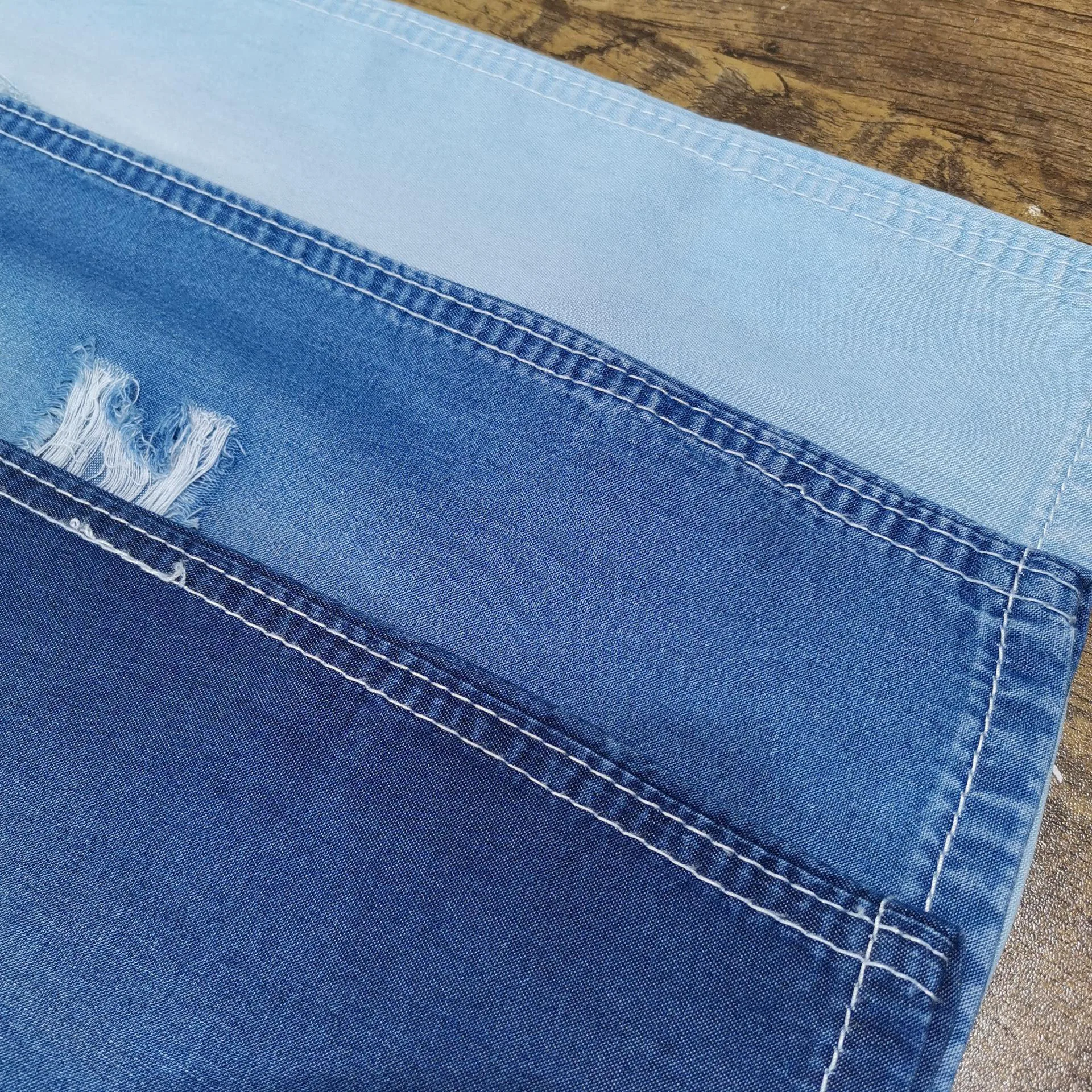 291A-2 super soft 5.8oz Shirt Fabric 100% Lyocell light denim fabric