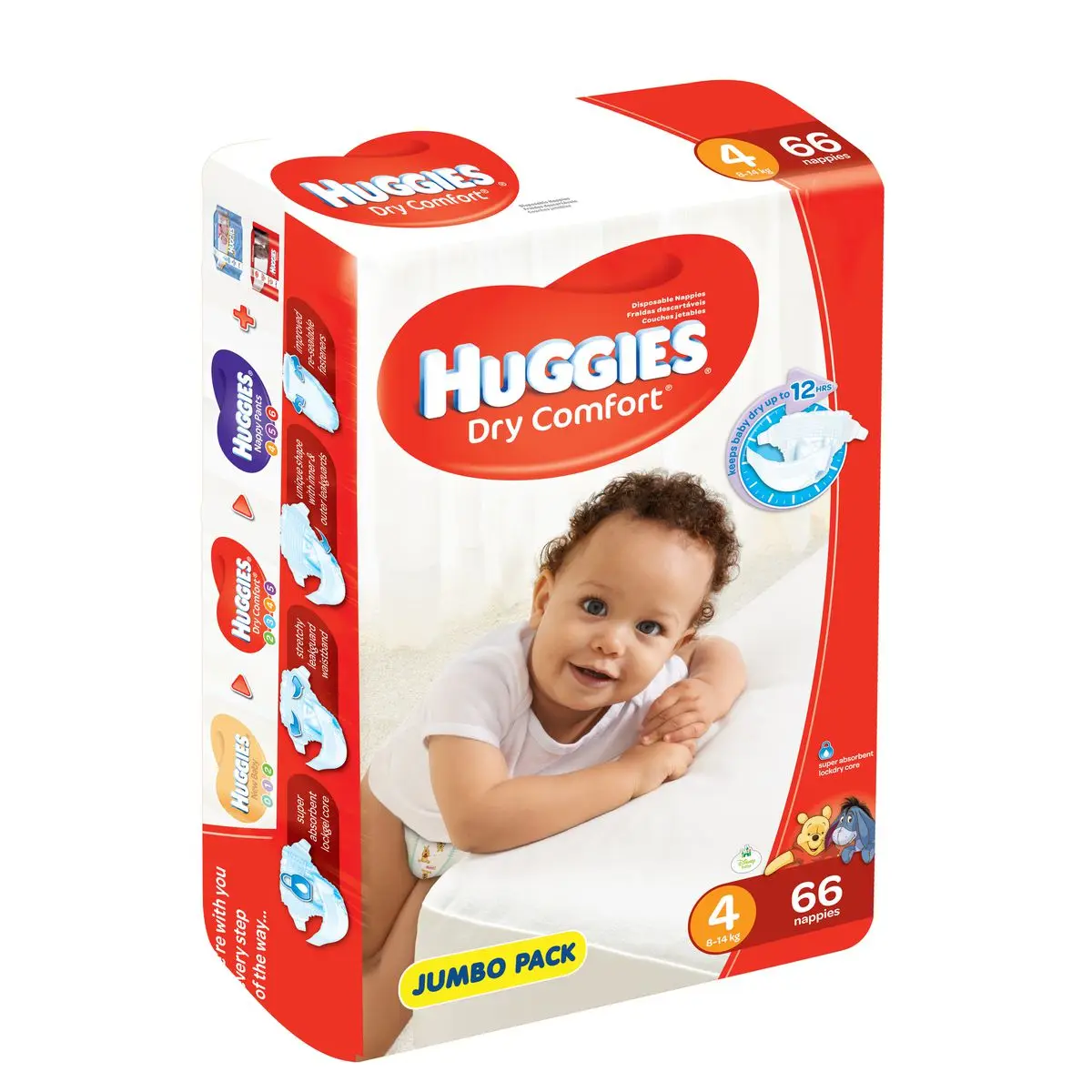 Дистрибьютор подгузников Huggies: держать детей сухими и удобными