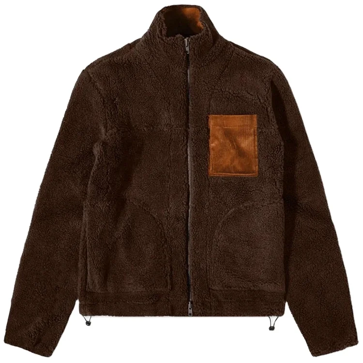 zip up fleece jacket coat winter outdoor oversized windproof spring jacket for men polar fleece jacket for mens