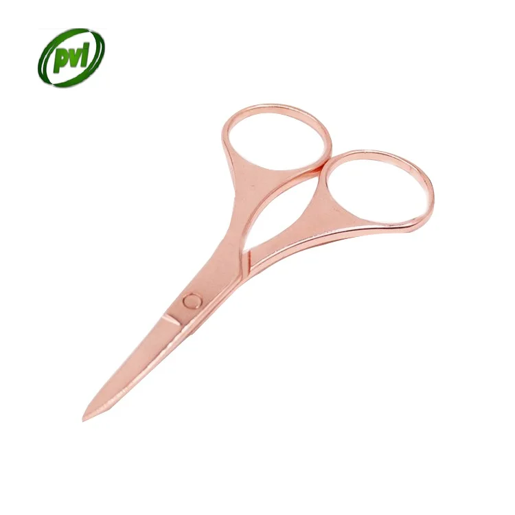 1PC Stainless Steel Small Nail Tools Eyebrow Nose Hair Scissors Cut Manicure Face Trimming Tweezers Makeup Beauty Tool