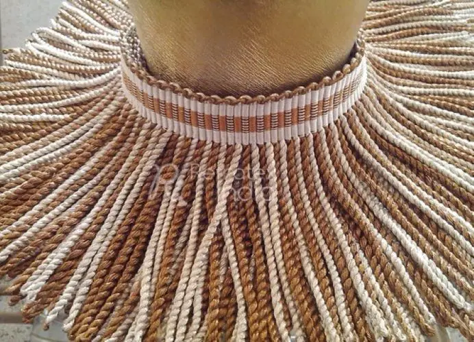 Bullion Fringe in low Cost Bulk Supplier And Manufacture By Refratex India Made in India for Best Quality And Low Price and more