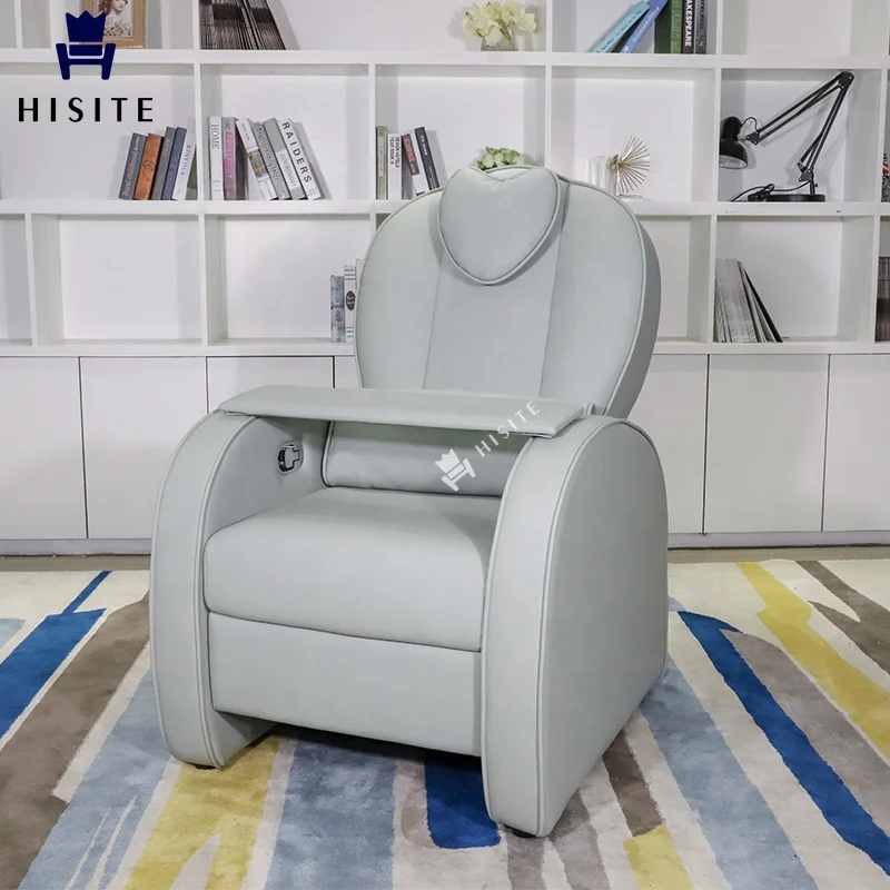 Hisite Comfortable Nail Salon Pedicure Chair Beauty Eyelashes Sofa with Footrest