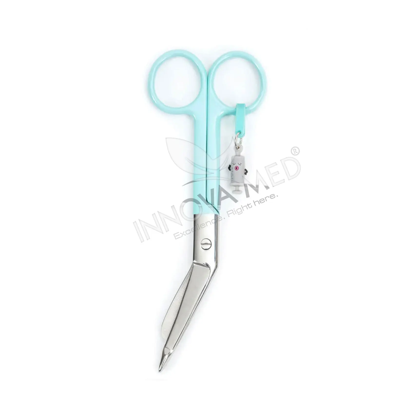 Hot Pink 14.5cm Nurse and Lister Bandage Scissors Essential Surgical Instrument for Students and Medical Professionals