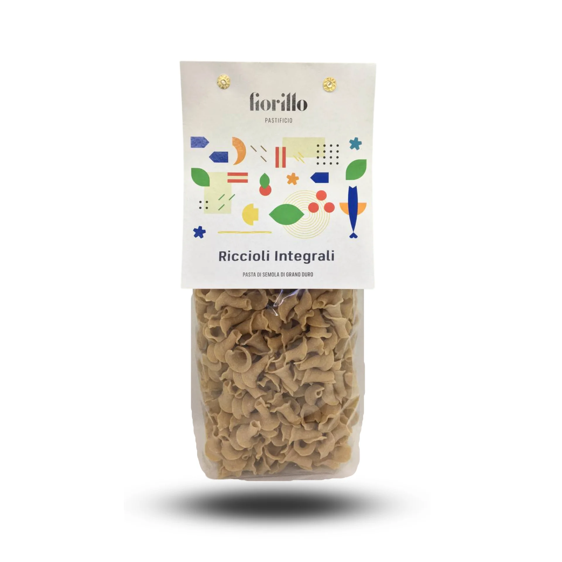 Высококачественная Riccioli оптовая продажа твердой пшеницы-итальянская короткая Сухая паста-Pastificio Fiorillo 500 г-ремесленный продукт
